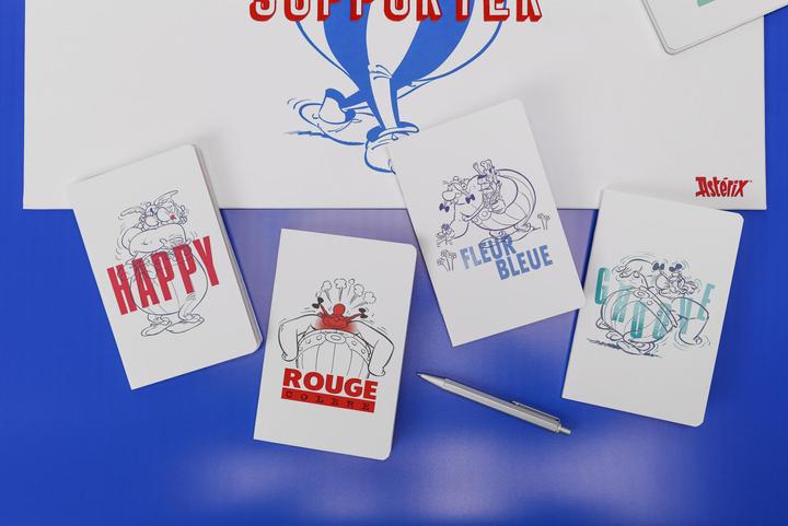 Actual product image Clairefontaine Asterix 5 Notebook (11 x 17 cm, Lined, Hardcover)