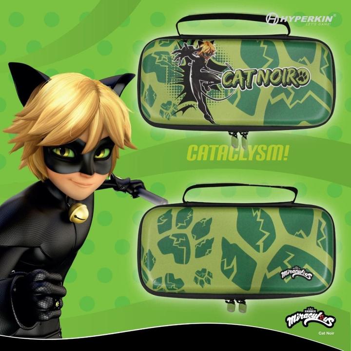 Produktbild Hyperkin Official Miraculous Hard Carrying Case - Switch/Lite/Oled (Bug & Cat) (Switch)