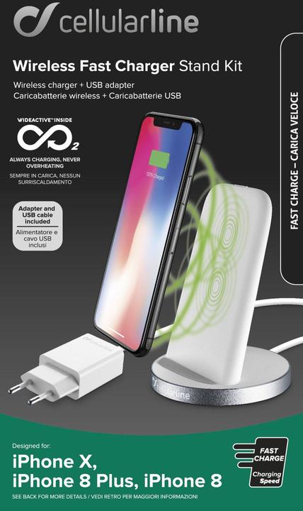 Actual product image Cellularline Wireless Fast (10 W)