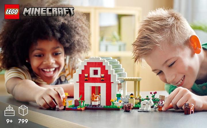 Image du produit LEGO La grange rouge (21187, LEGO Minecraft)