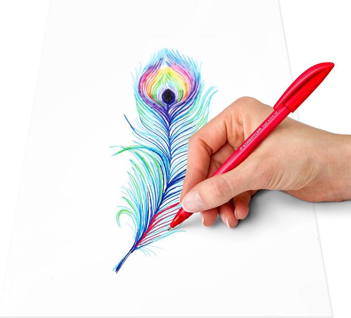 Image du produit Staedtler Stylo bille ball 4320 M 10ST (Multicolore, 10 x)