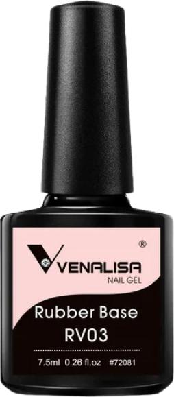 Venalisa Rubber Base Coat UV/LED (hellrosa, Base Coat)
