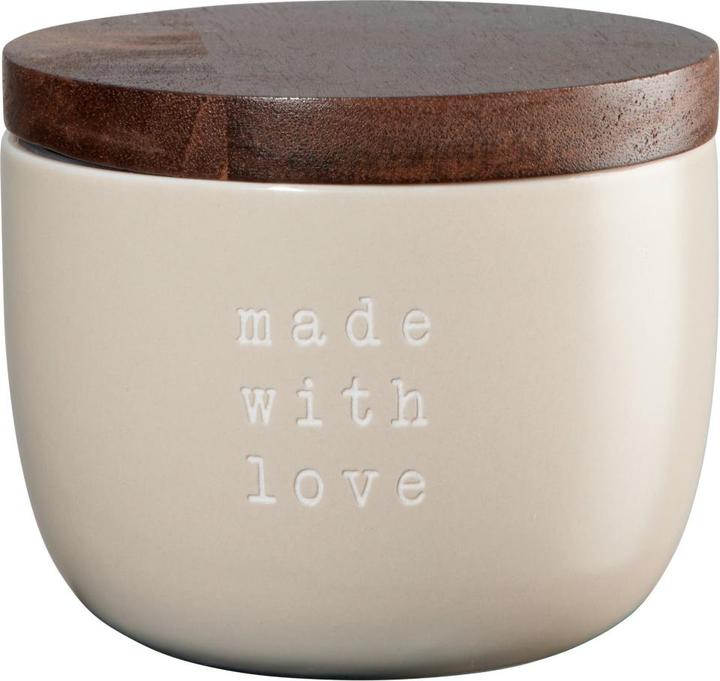 Actual product image ASA Selection hey! Jam jar made with love beige 0.25l (0.25 l)