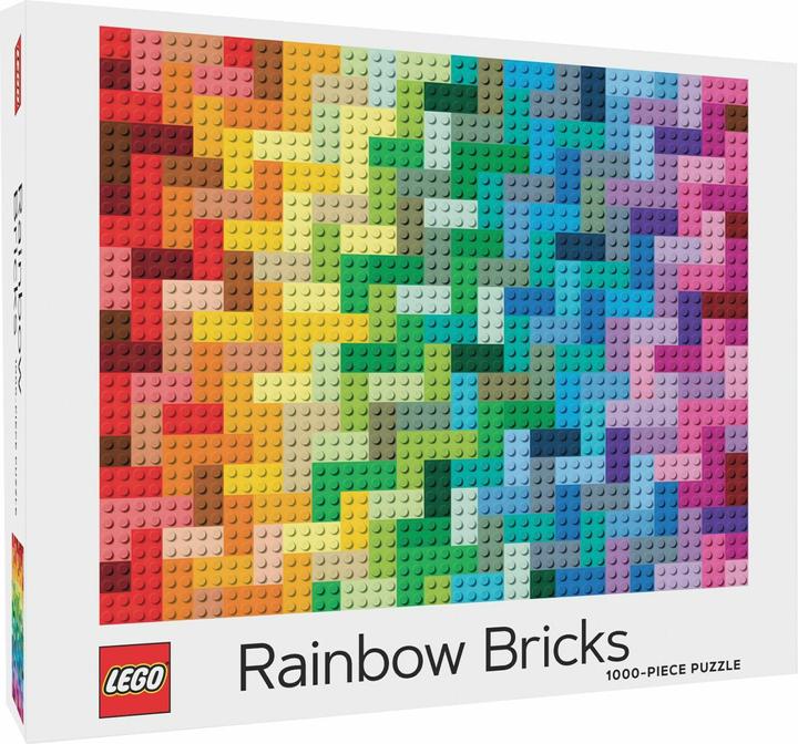 Abrams & Chronicle Rainbow Bricks Puzzle (1000 Teile)