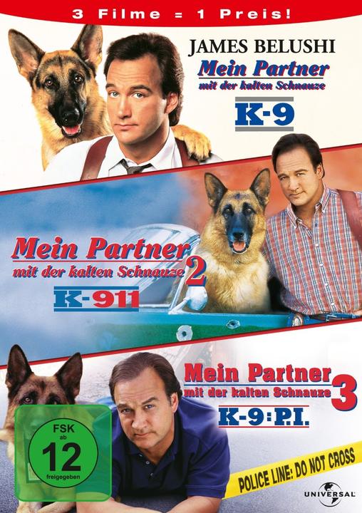 Produktbild Mein Partner mit der kalten Schnauze 1-3 (DVD, 1989, Deutsch, Französisch, Englisch)