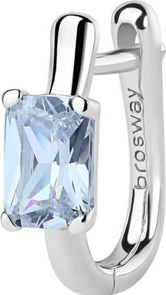 Brosway Silver single earrings Fancy Cloud Light Blue FCL08 (925 Silber)