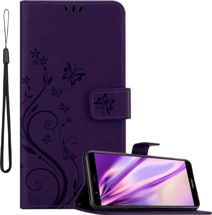 Actual product image Cadorabo Flower Book Cover (Honor 7X)