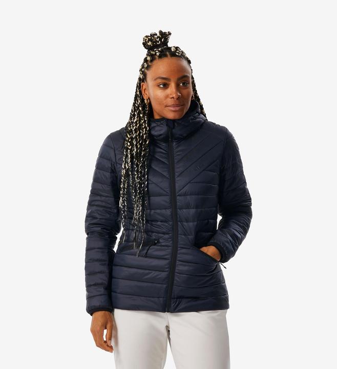 Produktbild Wedze Skijacke Daunenjacke Damen leicht und warm - 500 blau/schwarz (M)