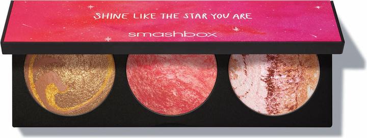 Actual product image Smashbox Planetary Cheek Palette 2 Highlighters 1 Blush (Highlighter, 4.50 g)