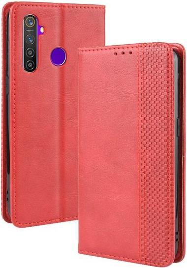 Produktbild MU Classic Retro Leder Bookcover Series (Realme 5 Pro)