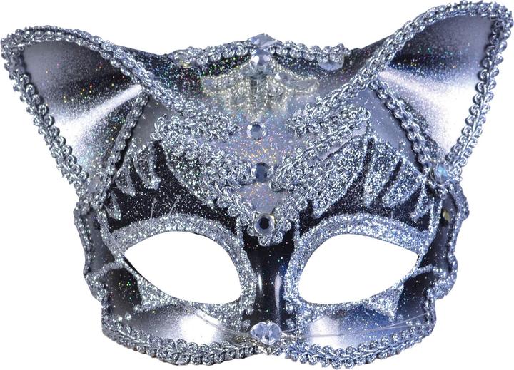Image du produit Bristol Novelty Masque de chat avec pierres précieuses adultes