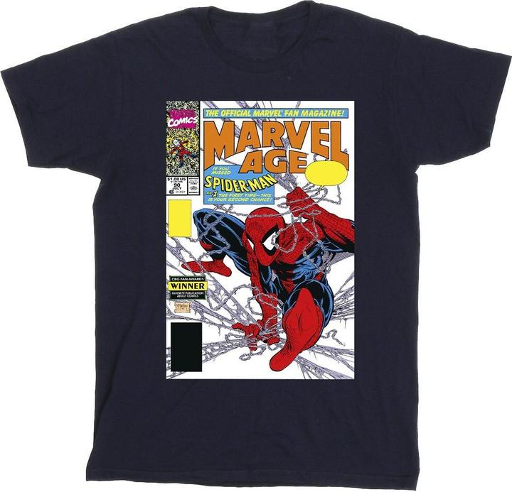SpiderMan Age Comic Cover TShirt Jungen