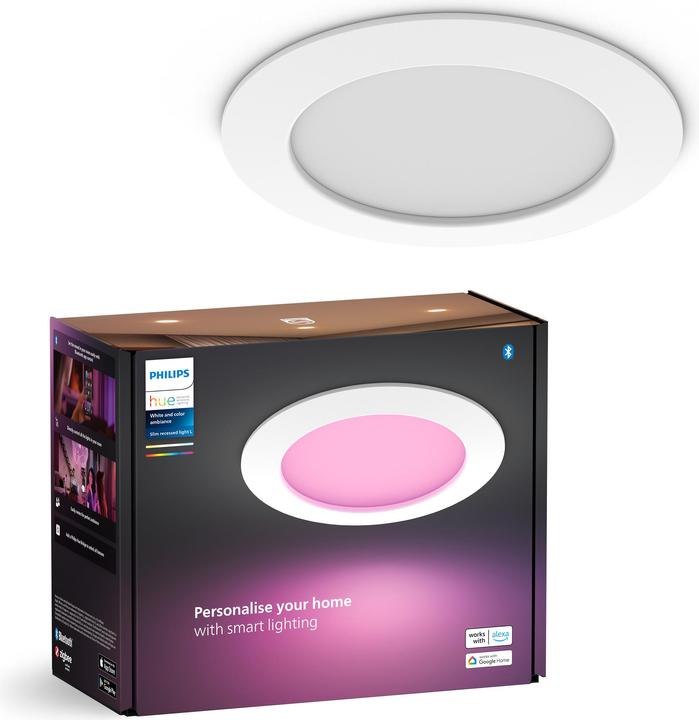 Produktbild Philips Hue White & Color Ambiance Slim Recessed (1200 lm)