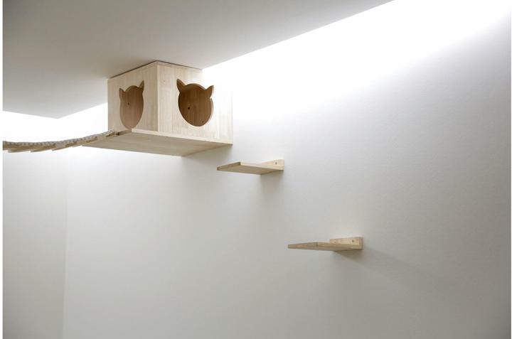 Image du produit Kerbl Aire de jeu pour chats Top, naturel/blanc