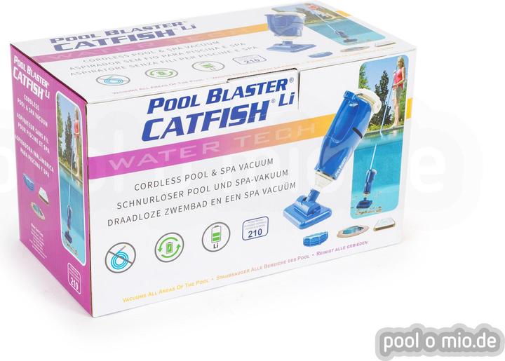 Actual product image Water Tech Pool Blaster Catfish Li Battery Vacuum Cleaner
