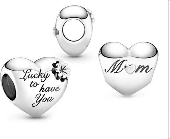 Image du produit Pandora Breloque coeur et trèfle (Argent sterling 925)
