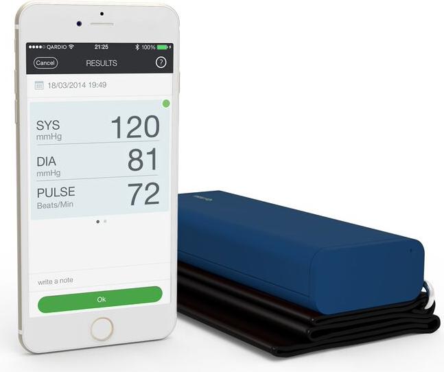 Produktbild Qardio QA-A100 QardioArm (Blutdruckmessgerät Oberarm)