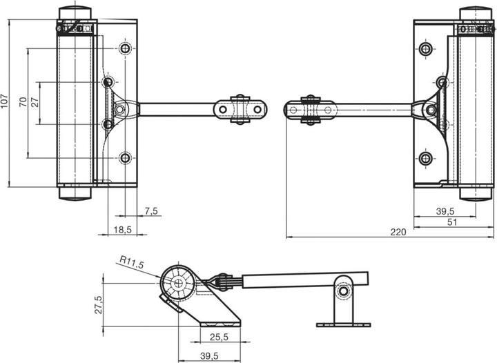 Image du produit Fridavo Ressort de porte (Porte de chambre)