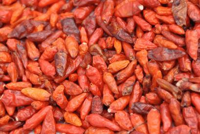 Actual product image Sonnentor Chili-Schoten feuerscharf ganz (25 g)