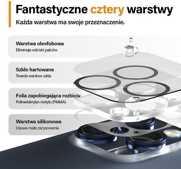 Produktbild PanzerGlass Camera Lens Protector (1 Stück, Apple iPhone 15 Pro Max, Apple iPhone 15 Pro)