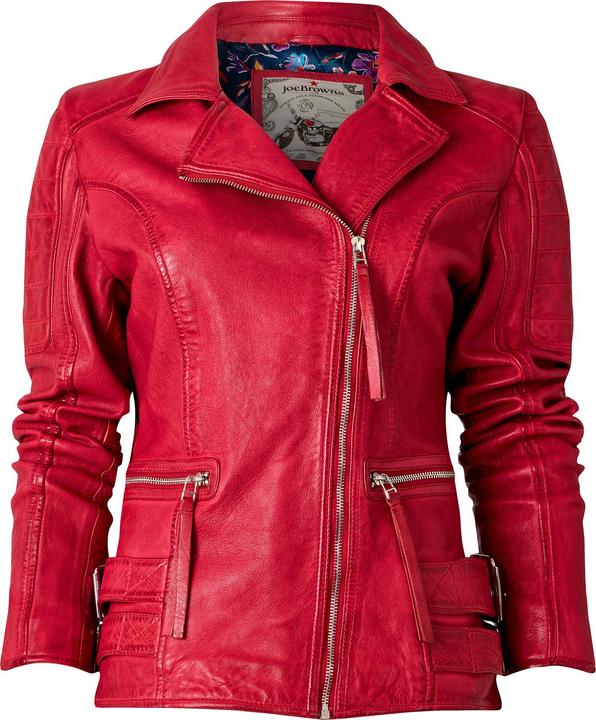 Actual product image Joe Browns Quilted Biker Jacket (40)