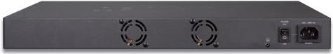 Actual product image Planet L2+/L4 24-Port 100/1000X SFP 8 Shared TP Managed Switches Static Routing IPv4/IPv6 W/ 48V Redunda... (24 Ports)