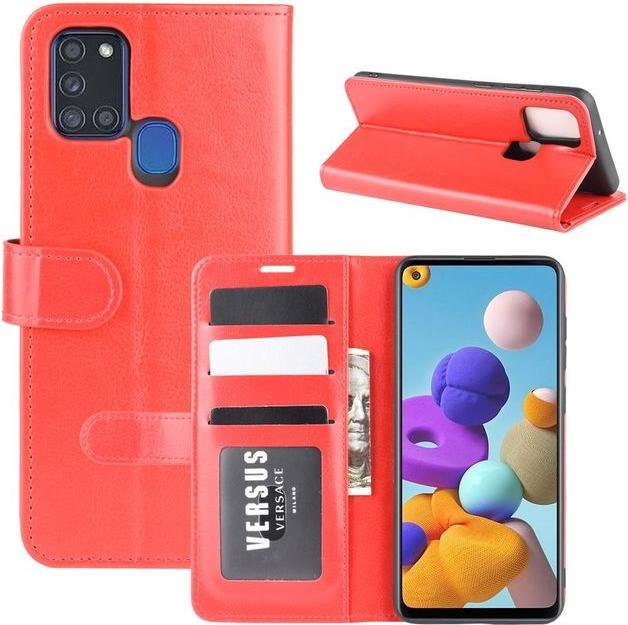 Immagine prodotto MU Classic Crazy Horse Leather Bookcover Series (Samsung Galaxy A21s)