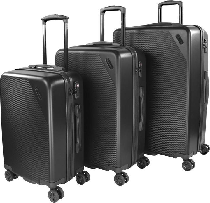 Bugatti Kallisto Hartschalenkoffer 3er Set (205 l, XL (ab 115l))