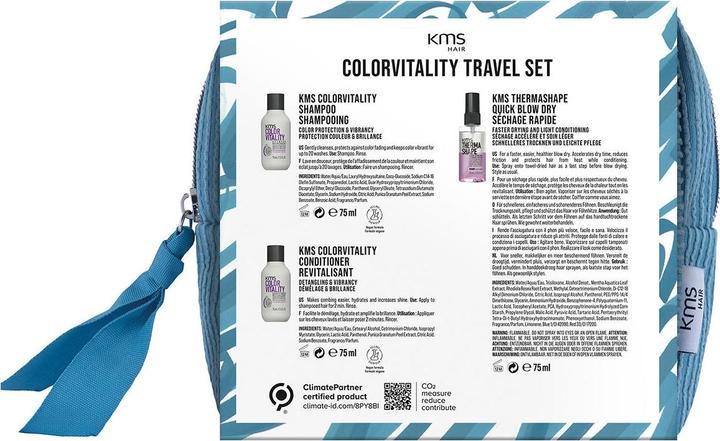 Immagine prodotto KMS California COLORVITALITY Travel Set (Set per la cura dei capelli)
