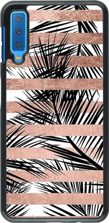 Produktbild PhoneLook Hülle Palm trees gold stripes (Samsung Galaxy A7)