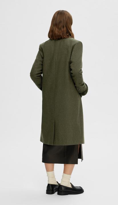 Produktbild Selected Femme Einreihiger Wollmantel (34)