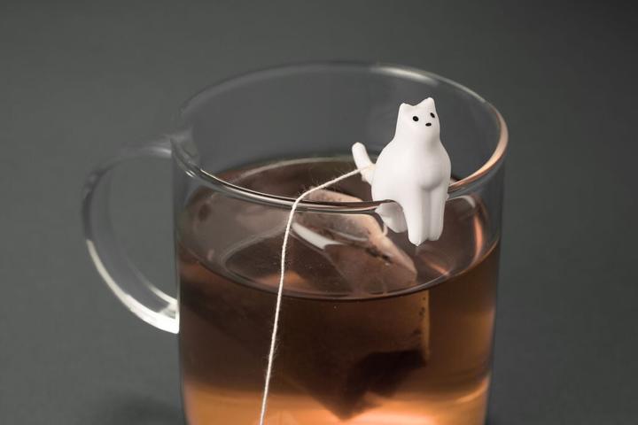 Kikkerland Cat Tea Bag Holders