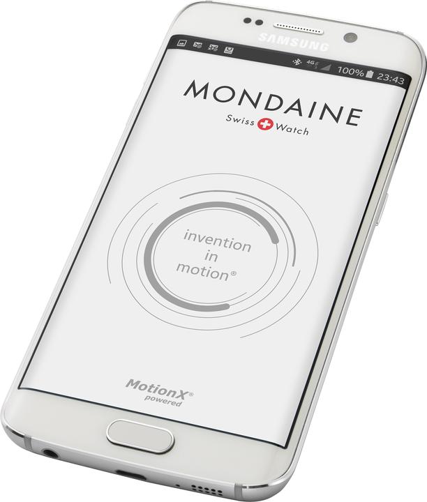 Image du produit Mondaine Helvetica Connected Édition limitée 1957 (Montre analogique, Swiss Made, Montre connectée, 44 mm)