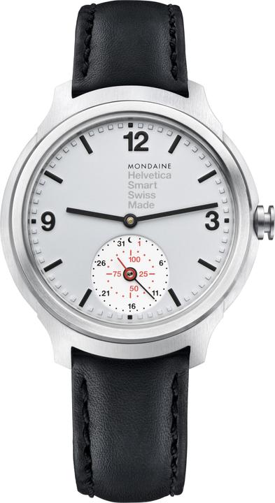 Mondaine Helvetica Connected Limited Edition 1957 (Analoguhr, Swiss Made, Hybrid Uhr, 44 mm)