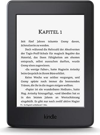 Amazon Kindle Paperwhite (2015) (6", 4 GB, Schwarz)
