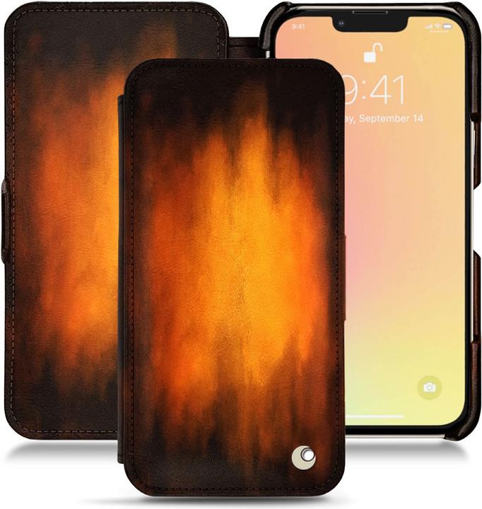 Produktbild Noreve Lederschutzhülle horizontal (Apple iPhone 13)