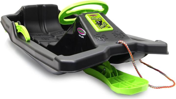 Immagine prodotto Jamara Snow Play Bob Black Devil 84cm nero con volante e freno
