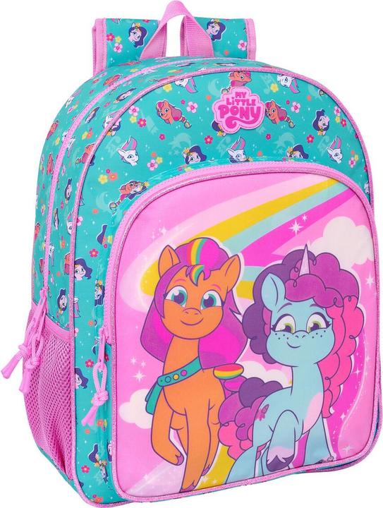 My Little Pony Schulrucksack Magic Rosa türkis 33 x 42 x 14 cm