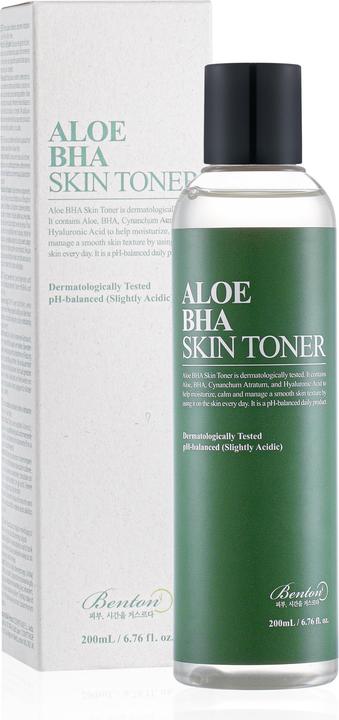 Image du produit Benton Aloe bha toner pour la peau (Lotion tonique, 200 ml)