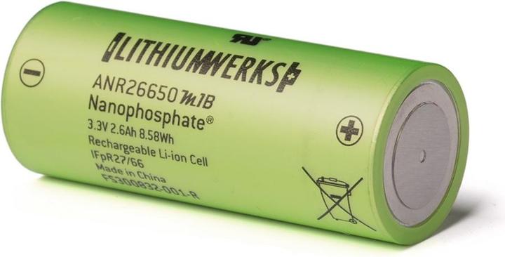Image du produit A123 Systems Akku ANR26650M1B, ungeschützt, 26,25x65mm (1 pcs, 2500 mAh)