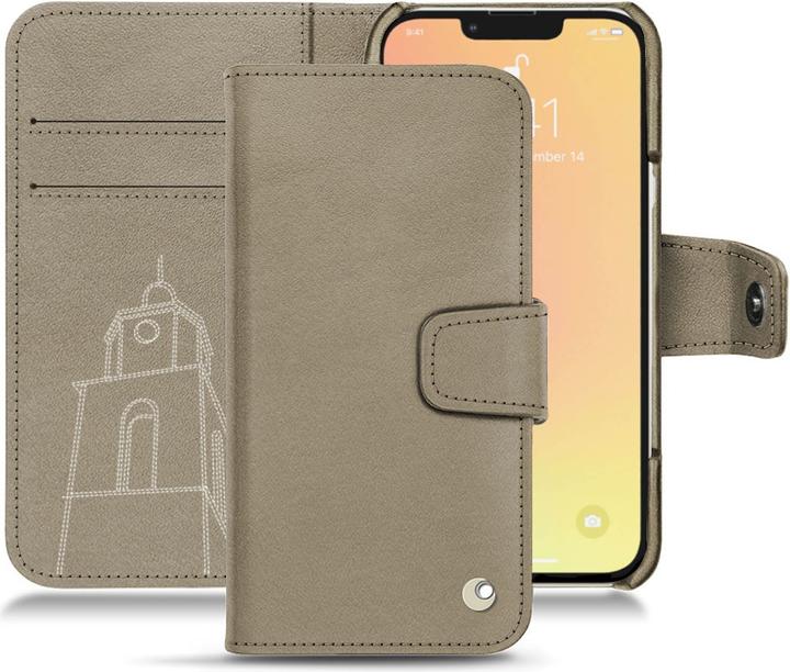 Actual product image Noreve Leather case wallet (Apple iPhone 13 mini)