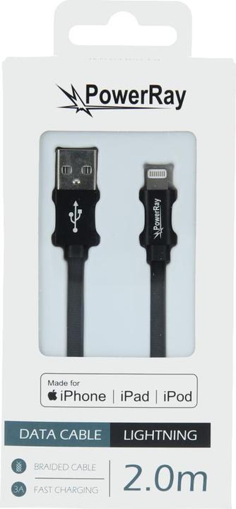 Actual product image PowerRay Data Cable (2 m, USB 2.0)