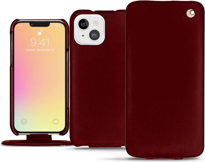 Actual product image Noreve Leather cover vertical (Apple iPhone 13)