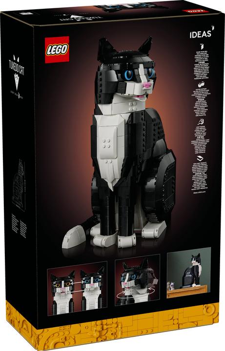 Image du produit LEGO Chat noir et blanc (21349, LEGO Ideas, LEGO difficiles à trouver)