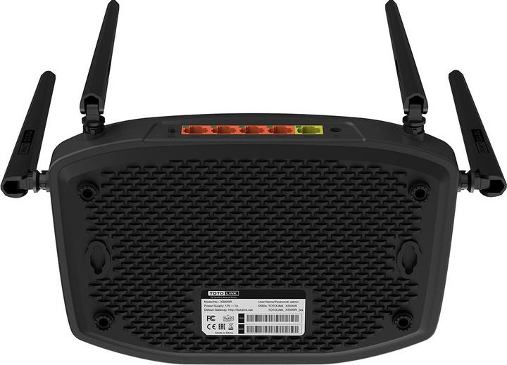 Actual product image Totolink X5000R AX1800 WIRELESS DUAL BAND GIGABIT ROUTER vlan wireless router Gigabit Ethernet