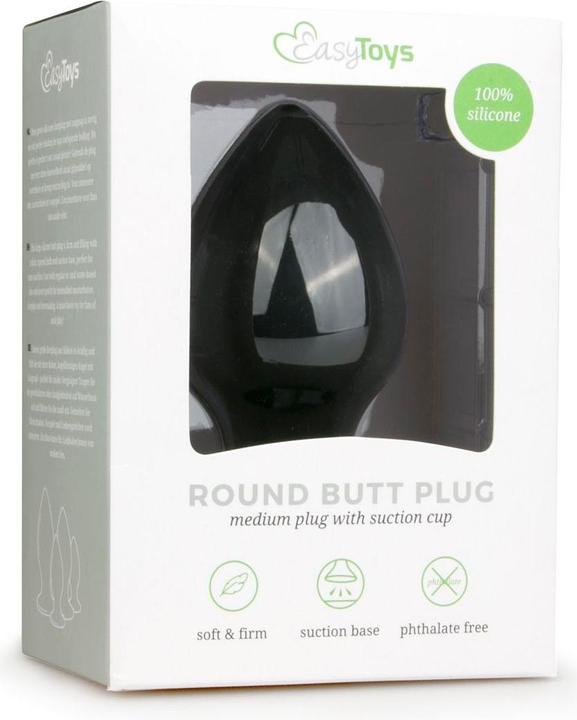 Actual product image Easytoys Geschmeidiger Buttplug