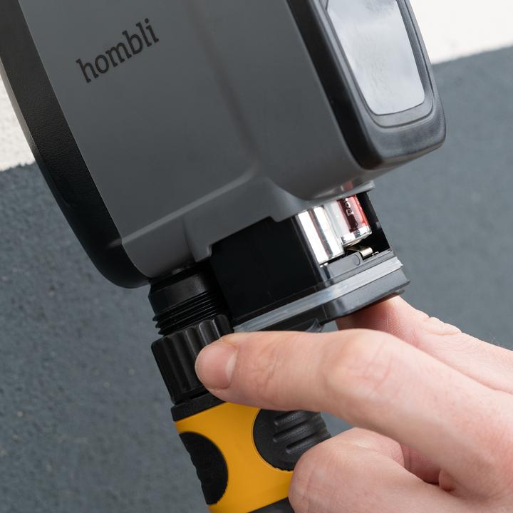 Immagine prodotto Hombli Regolatore d'acqua intelligente per esterni (Computer per l'irrigazione)