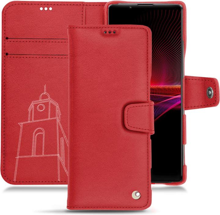 Produktbild Noreve Lederschutzhülle Wallet (Sony Xperia 1 III)