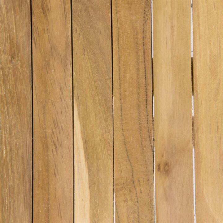 Produktbild VCM Balkontisch Gartentisch Teakholz Beistelltisch klappbar natur 50 x 50 cm (50 cm)