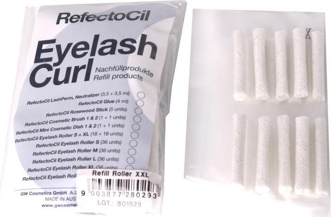 Actual product image Refectocil Eyelash XXL Curl Refill